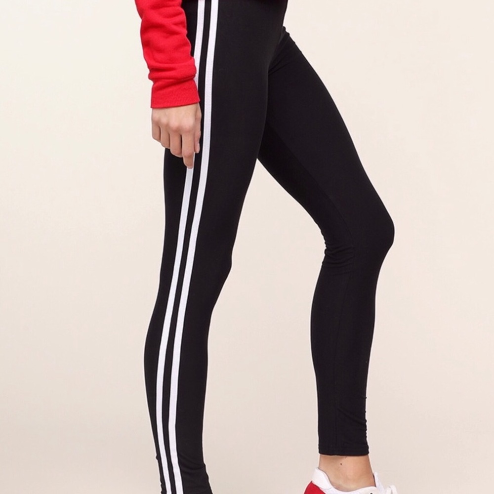 Double striped leggings - Picture 4 of 7
